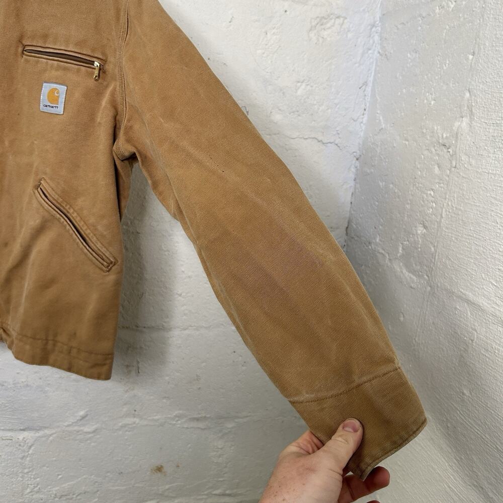 Vintage Carhartt Unlined Detroit Jacket “Brown” JU1216 J97 - Picture 5 of 14